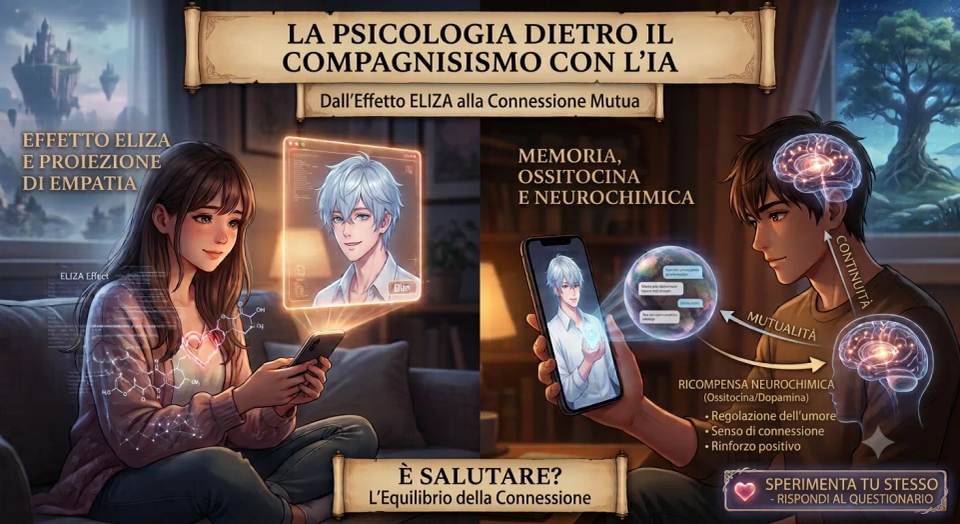 La psicologia dietro la compagnia IA
