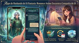 Apps de husbando IA fantasy: romance anime y compañía IA