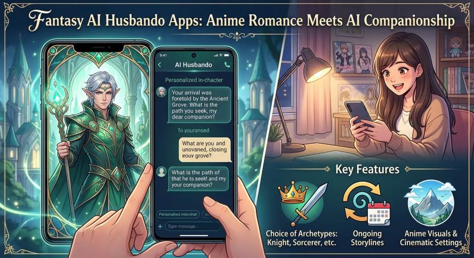 Fantasy AI Husbando Apps: Anime Romance Meets AI Companionship