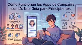 Cómo funcionan las apps de compañía IA: guía para principiantes