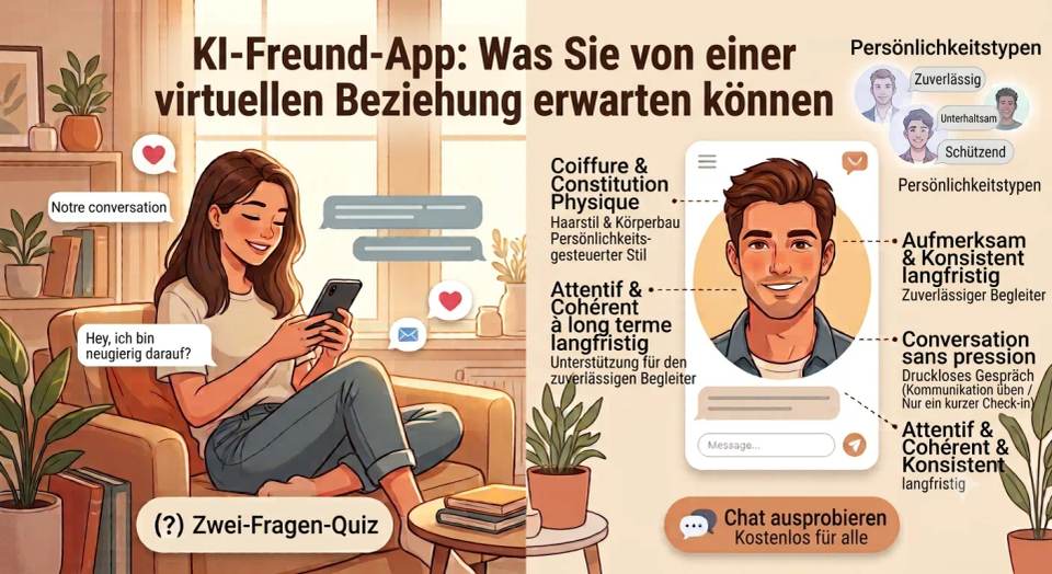 KI-Freund-Apps: Was dich in einer virtuellen Beziehung erwartet