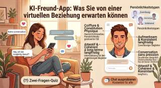 KI-Freund-Apps: Was dich in einer virtuellen Beziehung erwartet