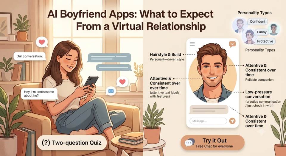 AI Boyfriend Apps: What to Expect From a Virtual Relationship