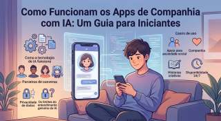 Como funcionam os apps de companhia de IA: guia para iniciantes