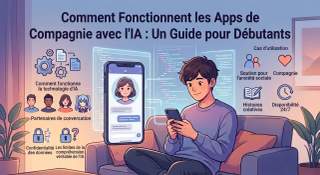 Comment fonctionnent les applications de compagnon IA : guide pour débutants