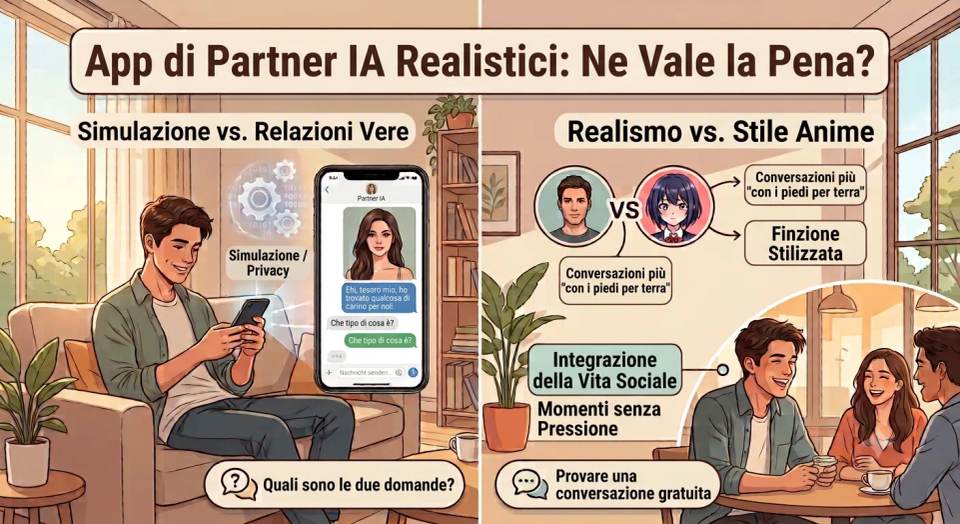 App di Fidanzata IA Realistica: Vale Davvero la Pena Provarle?