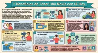7 beneficios de tener una novia IA hoy
