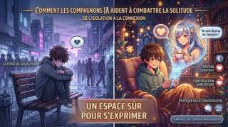 Comment les compagnes IA aident à combattre la solitude