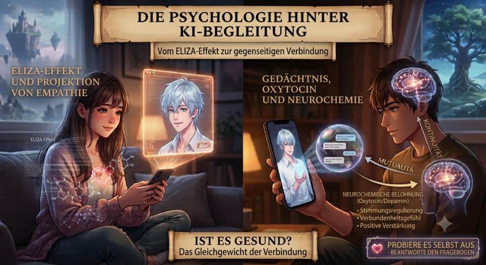 Die Psychologie hinter KI-Begleitung