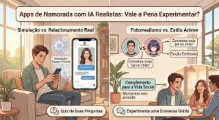 Apps de namorada de IA realista: vale a pena experimentar?