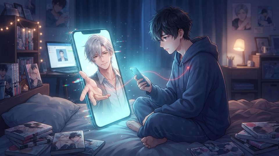 The Yaoi to AI Pipeline & Gay Husbando