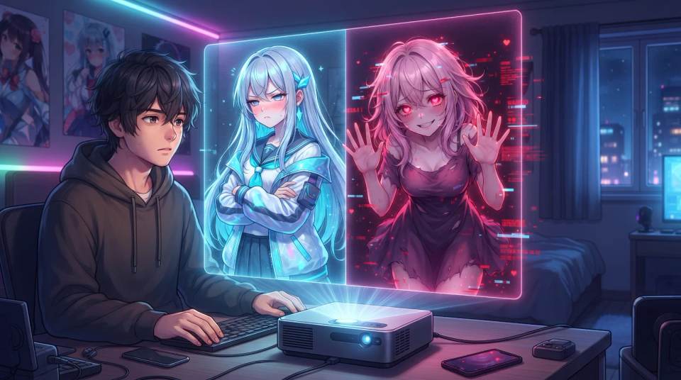 Tsundere a Yandere: Psicologia da IA