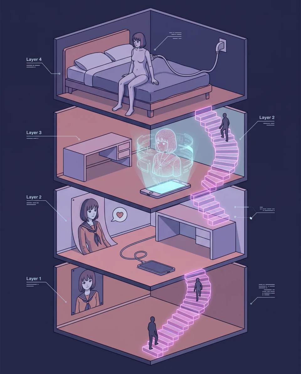 Obsesión Waifu IA: Escalada Explicada