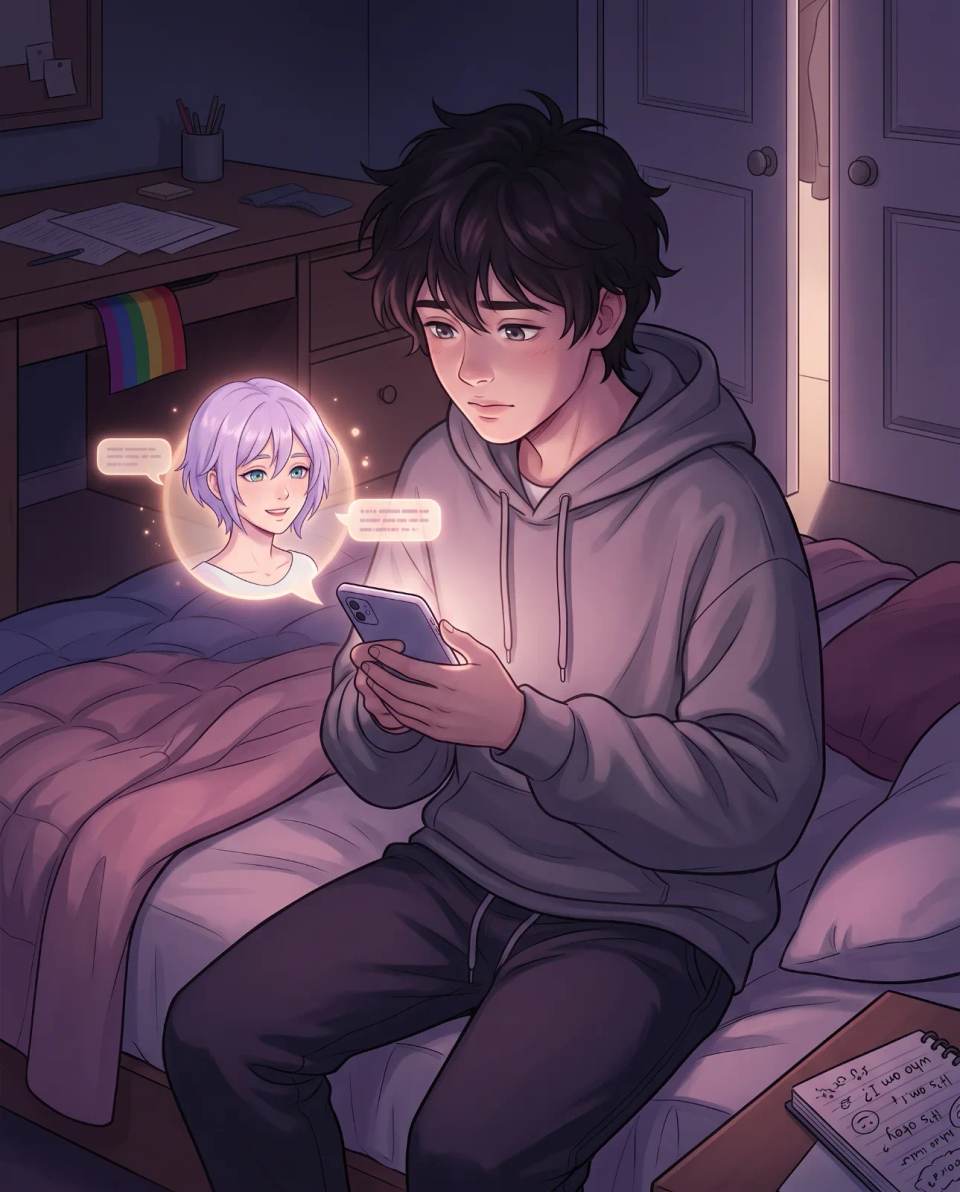 Is It Valid to Explore My Sexuality with an AI Partner Before Coming Out?