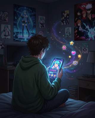 「Notice Me Senpai」から「結婚して、初音ミク」へ：デジタルロマンスのゲーム化