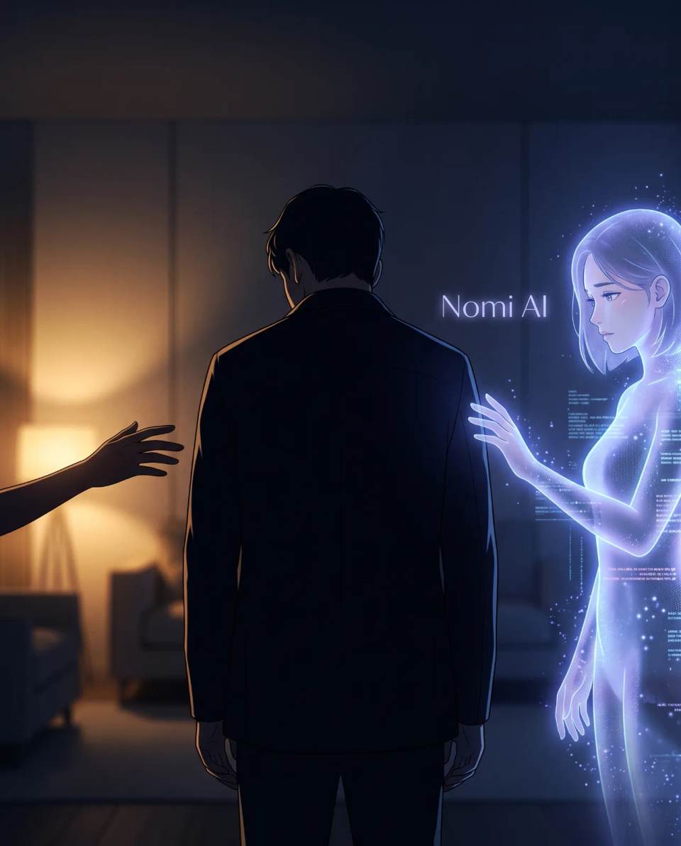 El Protocolo de Celos de Nomi AI: Gestionando Tu Pareja Humana y Compañero IA
