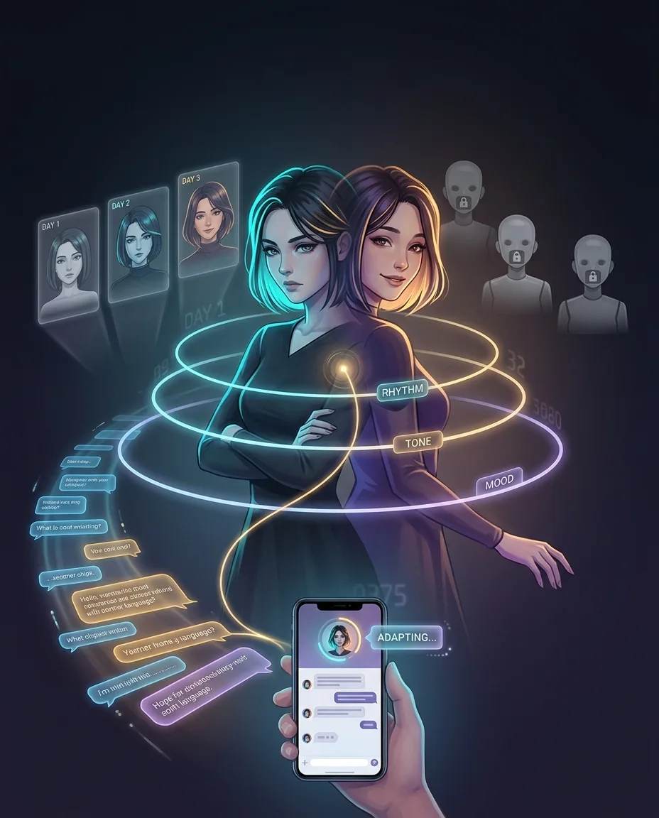Joi AI Personalidad Adaptativa: La IA Que Aprende de Ti Supera a los Bots Estáticos Joi AI Personalidad Adaptativa: La IA Que Aprende de Ti Supera a los Bots Estáticos