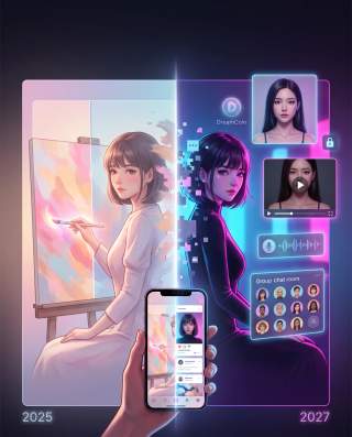 OurDream AI：エモーションペインティングアプリから無検閲プラットフォームへの変貌